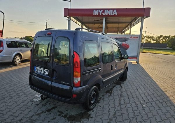 Renault Kangoo cena 8900 przebieg: 257096, rok produkcji 2004 z Łobez małe 172